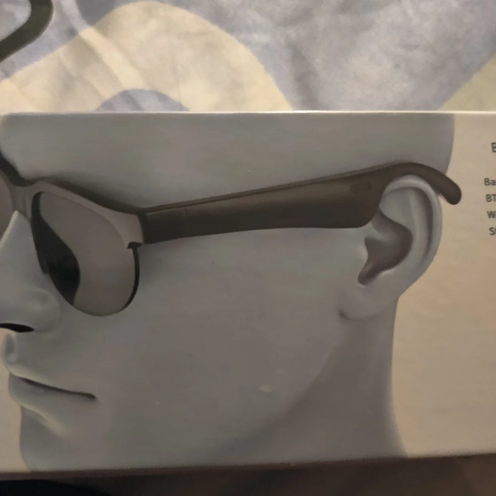Wireless Headset Glasses - Black